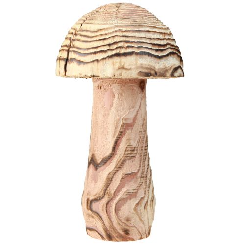 Prodotto Fungo in legno per fungo decorativo in piedi in legno di Paulownia Ø15cm H28cm
