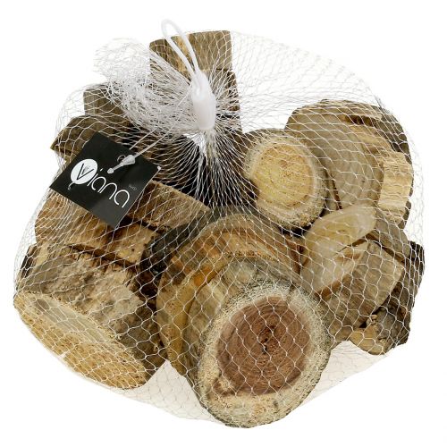 Floristik24 Dischi di legno anelli di legno naturali 500g
