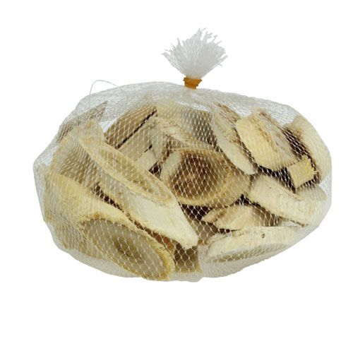 Floristik24 Fette di legno di gelso sbiancato 500g