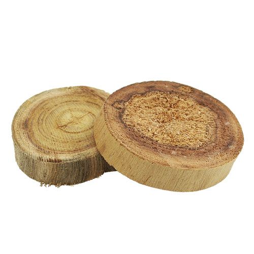 Floristik24 Dischi di legno natura 6-8 cm 500 g