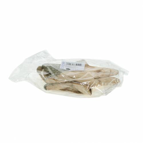 Prodotto Addobbo natalizio Stella scintillante Legno 14,5cm 2 pezzi