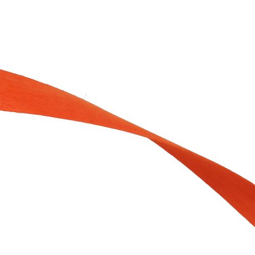 Floristik24 Strisce di legno per intrecciare arancione 95 cm - 100 cm 50 pz