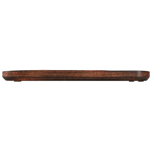 Prodotto Vassoio in legno Vassoio decorativo ovale smaltato testa di moro 40×12 cm