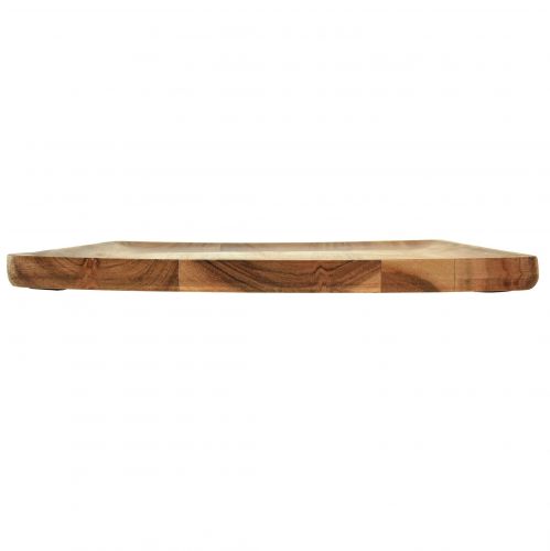 Floristik24 Vassoio in legno vassoio da portata in legno di mango naturale 24,5 cm