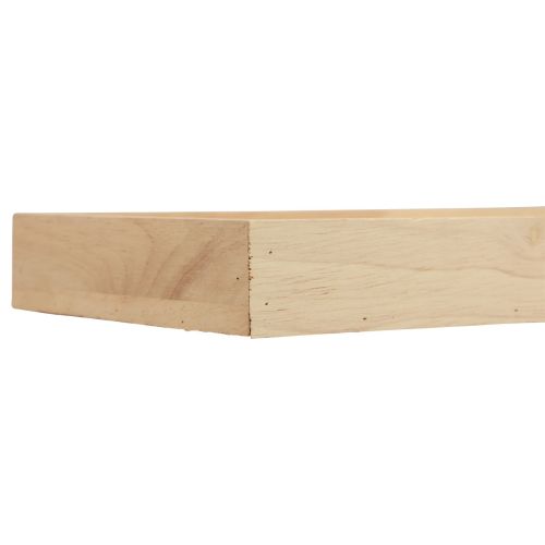 Prodotto Vassoio in legno vassoio decorativo in legno rettangolare naturale 28×15×3,5 cm
