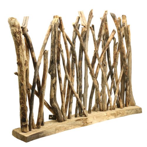 Floristik24 Divisorio scultura in legno natura 77cm x 60cm