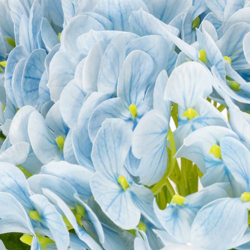 Prodotto Fiori di ortensia artificiali, design realistico, per la decorazione del soggiorno, 34 cm, 3 pezzi