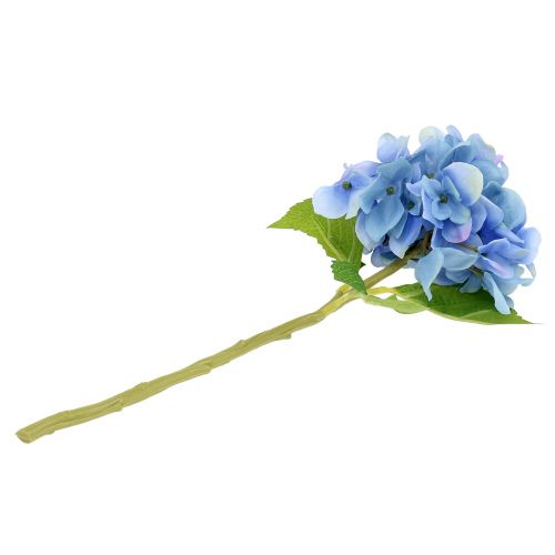 Floristik24 Fiore artificiale ortensia blu 36 cm