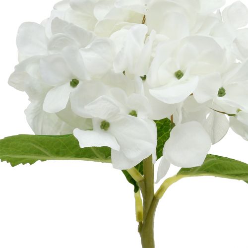 Prodotto Ortensia decorativa bianca 36cm