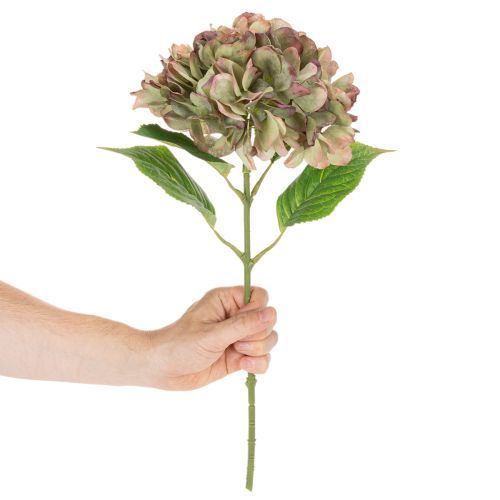 Ortensia artificiale decorativa con stelo, 46 cm | Floristik24.it