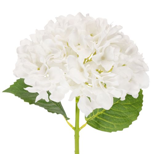 Fiore di ortensia artificiale con stelo lungo per decorazione, 48 cm