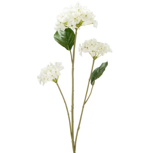 Prodotto Fiore di ortensia artificiale per un design d'interni elegante e moderno, 80 cm, 2 pezzi