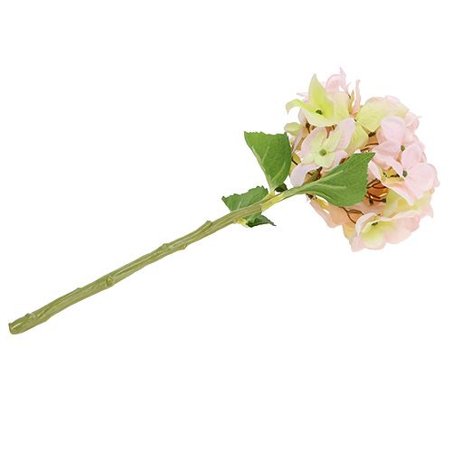 Floristik24 Ortensia rosa chiaro artificiale 36cm
