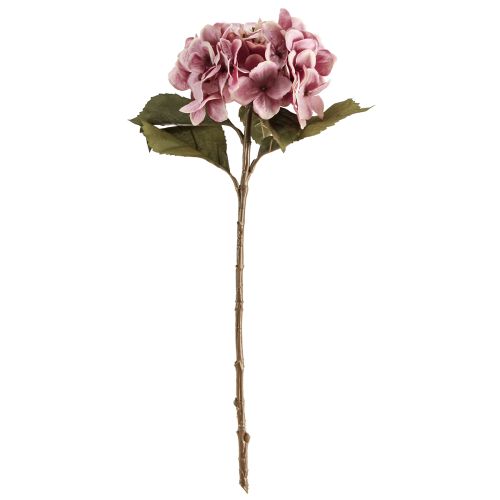 Prodotto Ortensia artificiale fiori di seta realistici rosa 52 cm