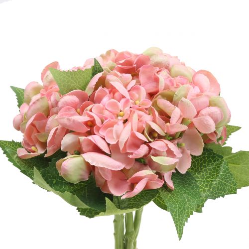 Floristik24 Ortensia rosa 33 cm 1pz
