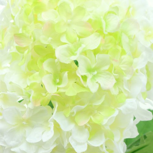 Floristik24 Ortensia bianca artificiale 80 cm