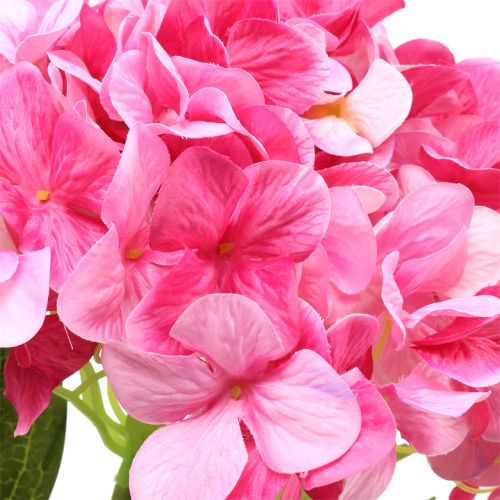 Floristik24 Ortensia grande rosa artificiale L110cm