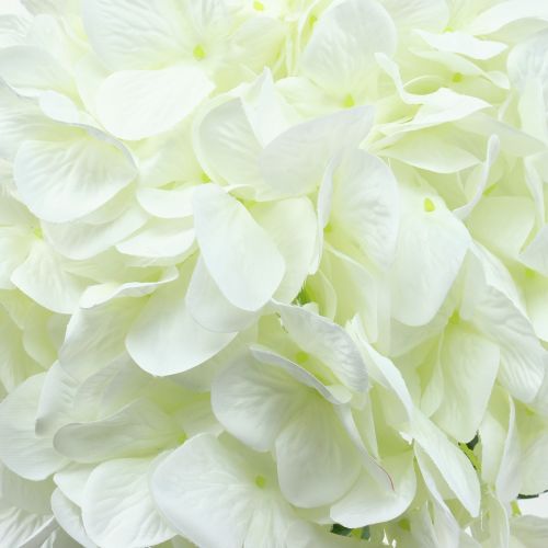 Floristik24 Ortensia grande artificiale bianco L110cm