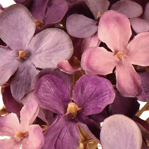 Prodotto Ortensie artificiali, fiori artificiali viola, ortensia 34 cm, 2 pezzi