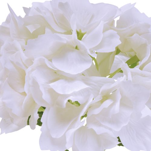 Prodotto Ortensie Fiori artificiali bianchi artificiali Fiori Real Touch 33 cm