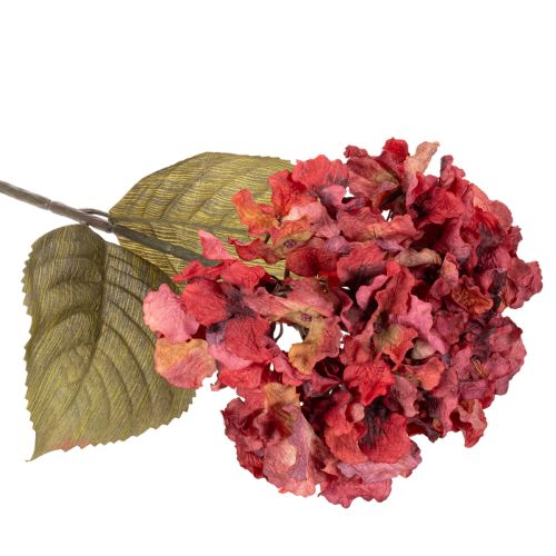 Ramo fiorito di ortensia artificiale, fiore grande, 74 cm | Floristik24.it