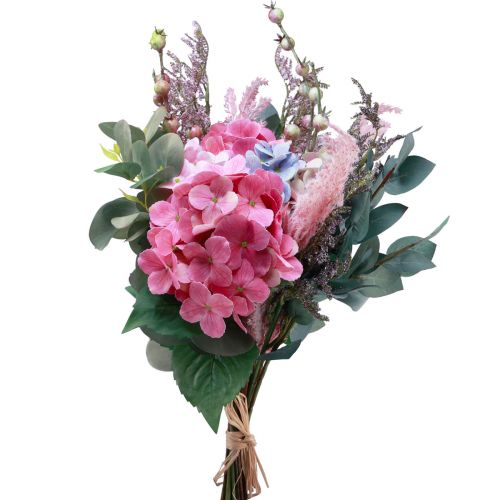 Bouquet di fiori artificiali ortensie artificiali fiori  artificiali 50 cm-08222
