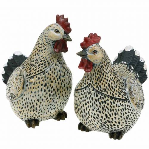 Floristik24 Figure decorative Pasqua, polli 2 pz