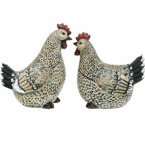 Floristik24 Figure decorative Pasqua, polli 2 pz