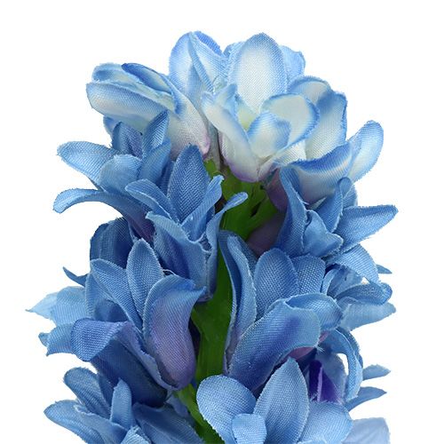 Floristik24 Giacinto artificiale blu, bianco 31 cm 3 pezzi