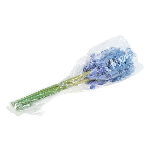 Floristik24 Giacinto artificiale blu, bianco 31 cm 3 pezzi