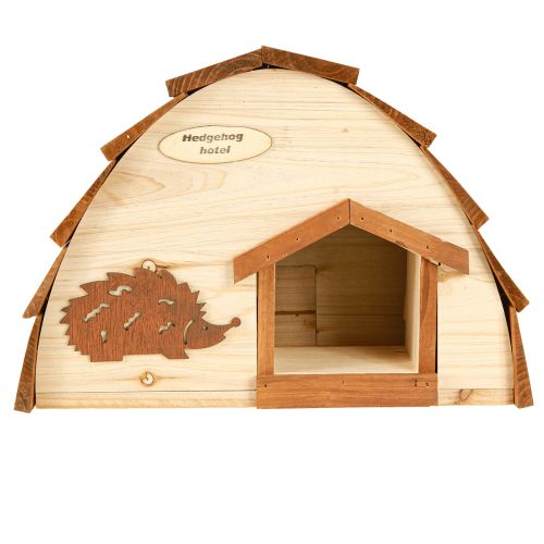 Prodotto Casa per ricci Hotel per ricci Stazione di alimentazione in legno di abete 34×18×24cm