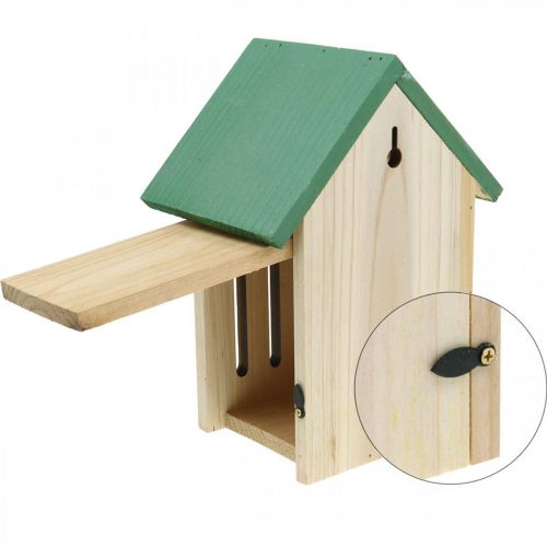 Floristik24 Legno dell'hotel degli insetti, casa degli insetti, farfalla aiutante per la nidificazione H21,5 cm