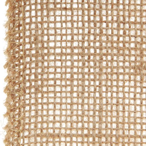 Prodotto Nastro di iuta runner da tavolo rustico naturale nastro da tavolo di iuta 20 cm 9 m