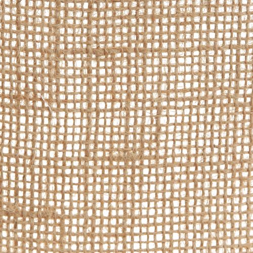 Floristik24 Nastro di iuta runner da tavolo naturale nastro di iuta rustico 10 cm 9 m