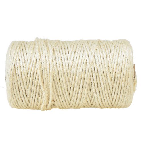 Prodotto Nastro di iuta cordoncino di iuta nastro decorativo crema di iuta Ø3mm 200m