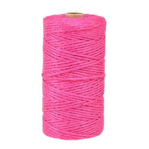 Nastro di iuta cordoncino decorativo nastro di iuta fucsia Ø3mm 200m