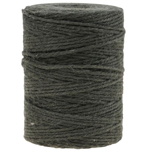 Cordone di iuta cordone di iuta cordone decorativo iuta antracite Ø3mm 150m