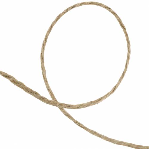 Prodotto Cordone di iuta versatile naturale 2 mm 200 m 1 pezzo