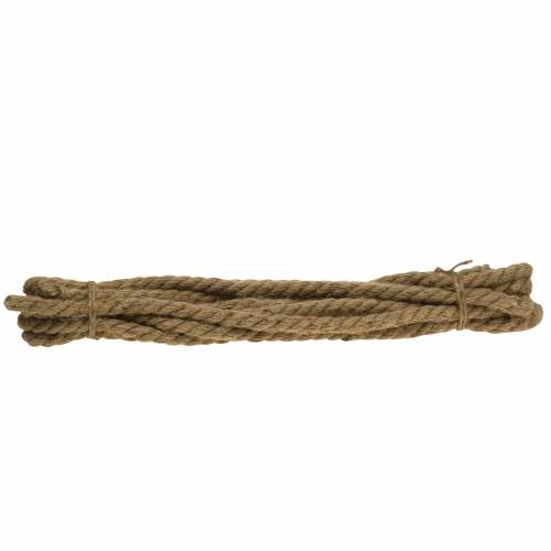 Floristik24 Pratica corda di iuta Ø1.5cm 6m