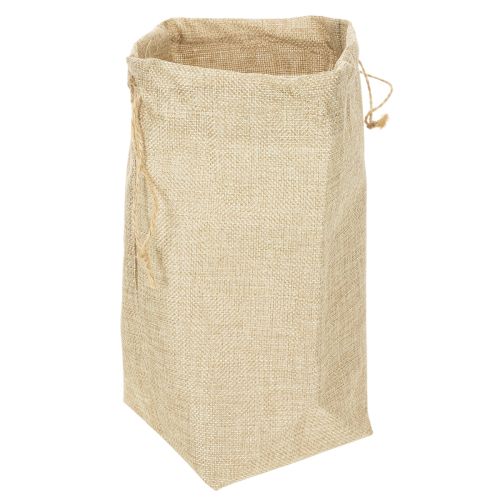 Borsa di juta 13,5×11 cm H25 cm