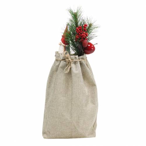 Prodotto Sacco regalo in juta 20 × 10 cm H30 cm