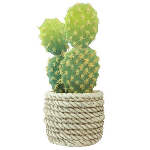 Prodotto Cactus in vaso cactus artificiali assortiti 28cm 2pz
