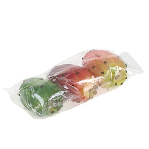 Prodotto Fico d'india artificiale colori assortiti 8,5 cm 3 pz