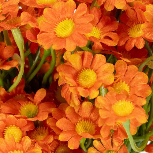 Prodotto Mazzo di fiori artificiali di camomilla per decorazioni stagionali suggestive, 27 cm, 3 pezzi