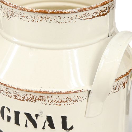 Prodotto Decorazione in metallo per brocca &quot;Originale 1982&quot; Crema Ruggine H16cm 2pz