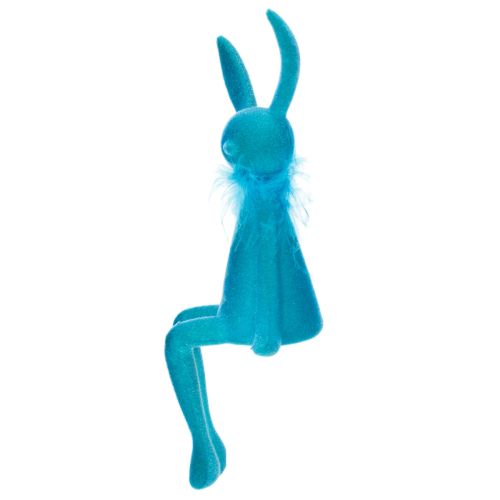 Prodotto Decorazione pasquale, coniglio da mensola, ideale come graziosa decorazione primaverile da tavola, 27 cm, 2 pezzi