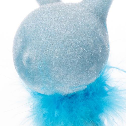 Prodotto Decorazione pasquale a forma di coniglietto decorativo, da appendere al davanzale della finestra, 36 cm, 2 pezzi