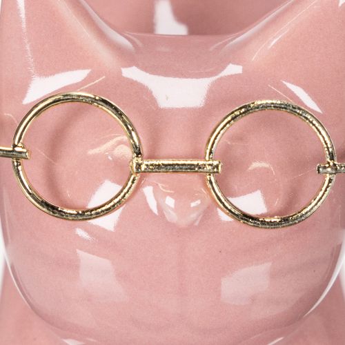 Prodotto Statuetta decorativa a forma di gatto, ideale per camera da letto e bagno, 14 cm, 2 pezzi