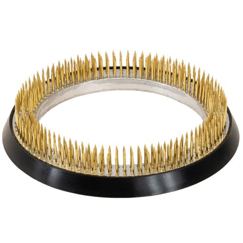 Floristik24 Perni ad anello Kenzan in ottone tondo da 120 mm