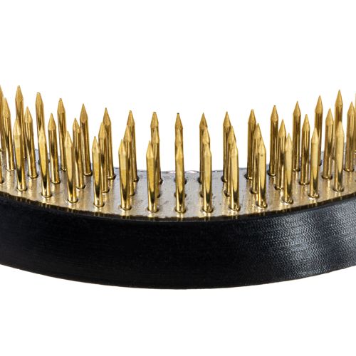 Floristik24 Perni ad anello Kenzan in ottone tondo da 120 mm